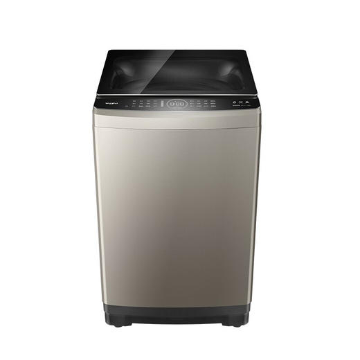 惠而浦 朗净系列10公斤 全自动波轮家用洗衣机 高温加热洗桶除菌DD变频电机WVD101521BRG流沙金 商品图1