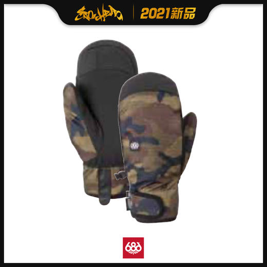 2021 686 Mountain Mitt Dark Camo L 商品图0