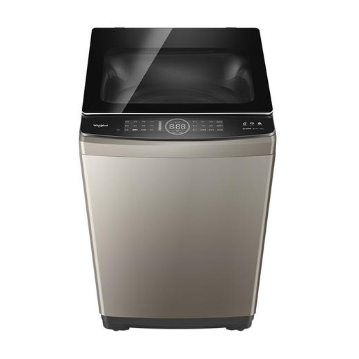 惠而浦 朗净系列10公斤 全自动波轮家用洗衣机 高温加热洗桶除菌DD变频电机WVD101521BRG流沙金 商品图4