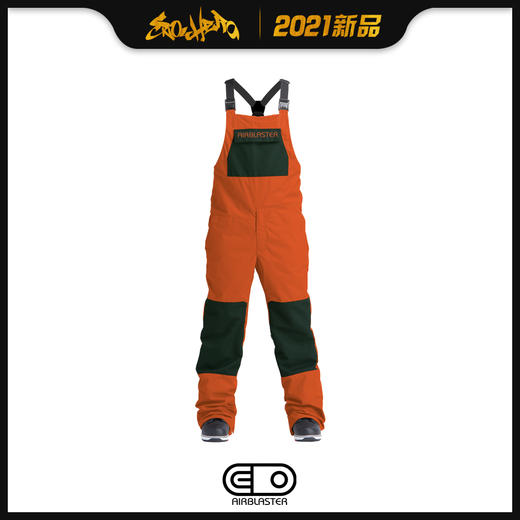2021 AIRBLASTER MNS Freedom Bib-Fire M 商品图0