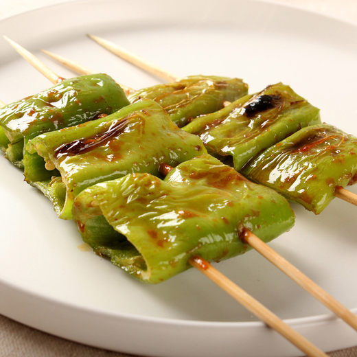 烧烤半成品烤青椒