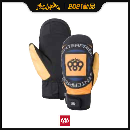 2021 686 Mountain Mitt Sub Yellow M 商品图0
