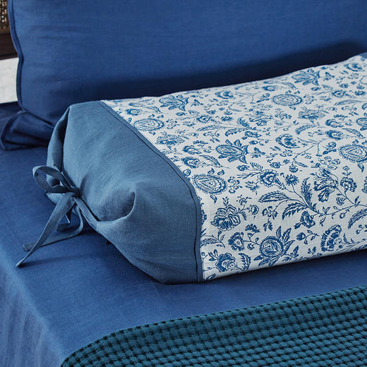 亚麻枕荞麦壳枕头可调节枕成人荞麦枕 商品图0