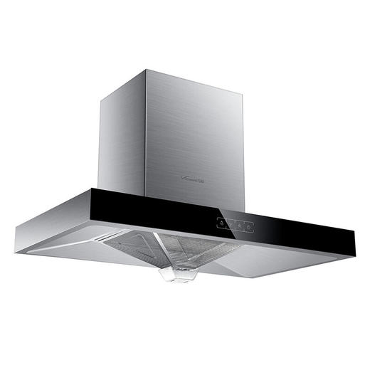 万和 CXW-200-X05H1大吸力大尺寸欧式触摸顶吸油烟机 浅灰色 商品图1