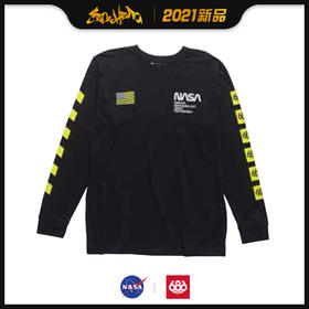 2021 686 Borderless NASA Exploration Long Sleeve T-Shirt Black M