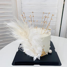 蛋糕 白羽皇冠
