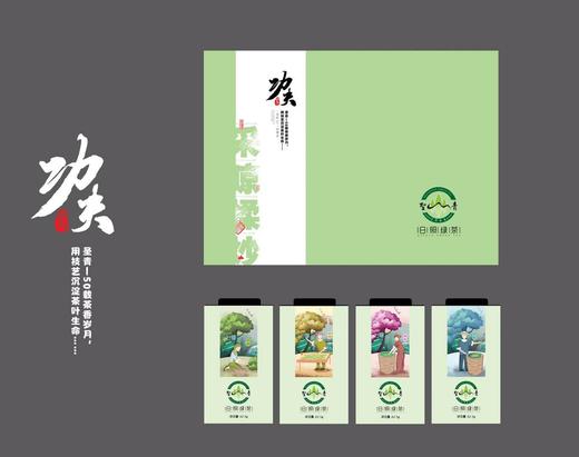 圣青春茶 功夫茶礼盒 日照绿茶 2020年新茶 250g/提 商品图2