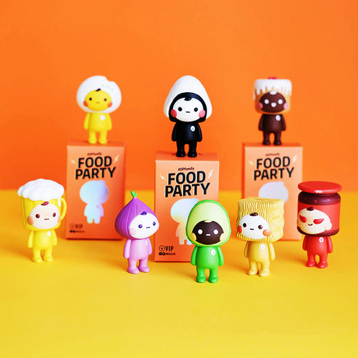 大众点评美食派对系列盲盒 商品图0