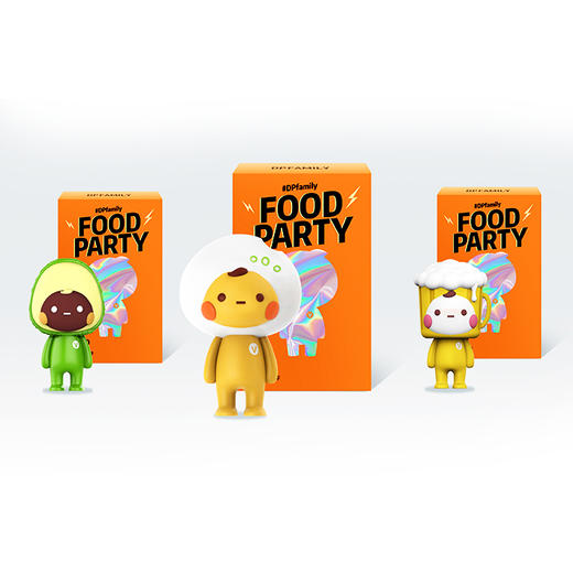 大众点评美食派对系列盲盒 商品图1