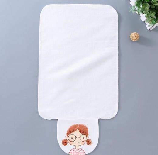 卡通纱布隔汗巾 2条装