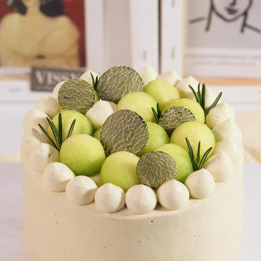 "茉莉奶油玫珑蜜瓜蛋糕" "西瓜蛋糕" 豆乳盒子套券(原价434元)