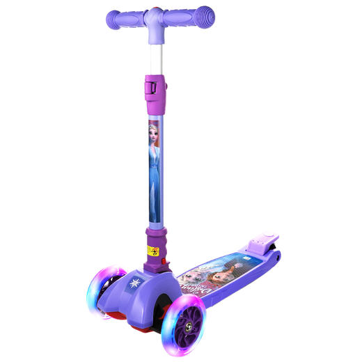 迪士尼(Disney)冰雪奇缘儿童滑板车1-2-3-6岁 商品图1