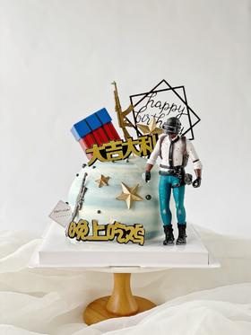 定制款蛋糕 - 今晚吃鸡