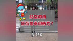 高空丢东西会被判刑吗