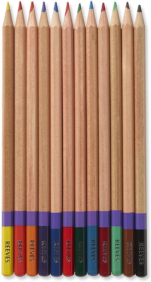 【温莎牛顿】RVS彩色铅笔（12挂钩装） 商品图1