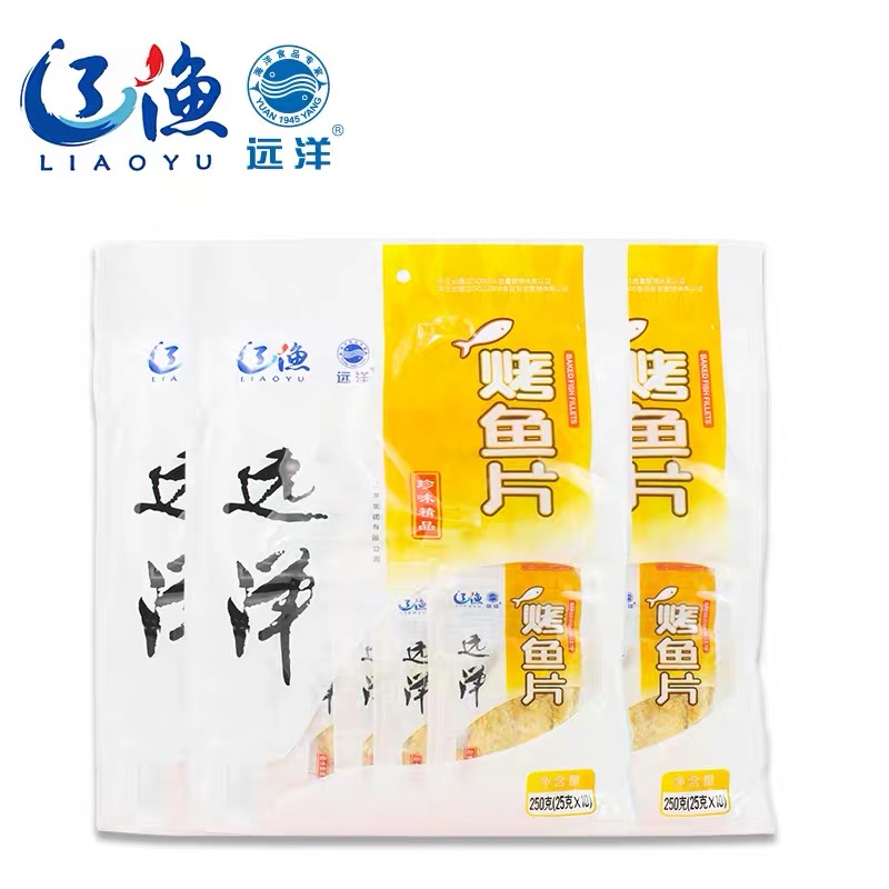 远洋烤鱼片（独立包装25g*10）250g