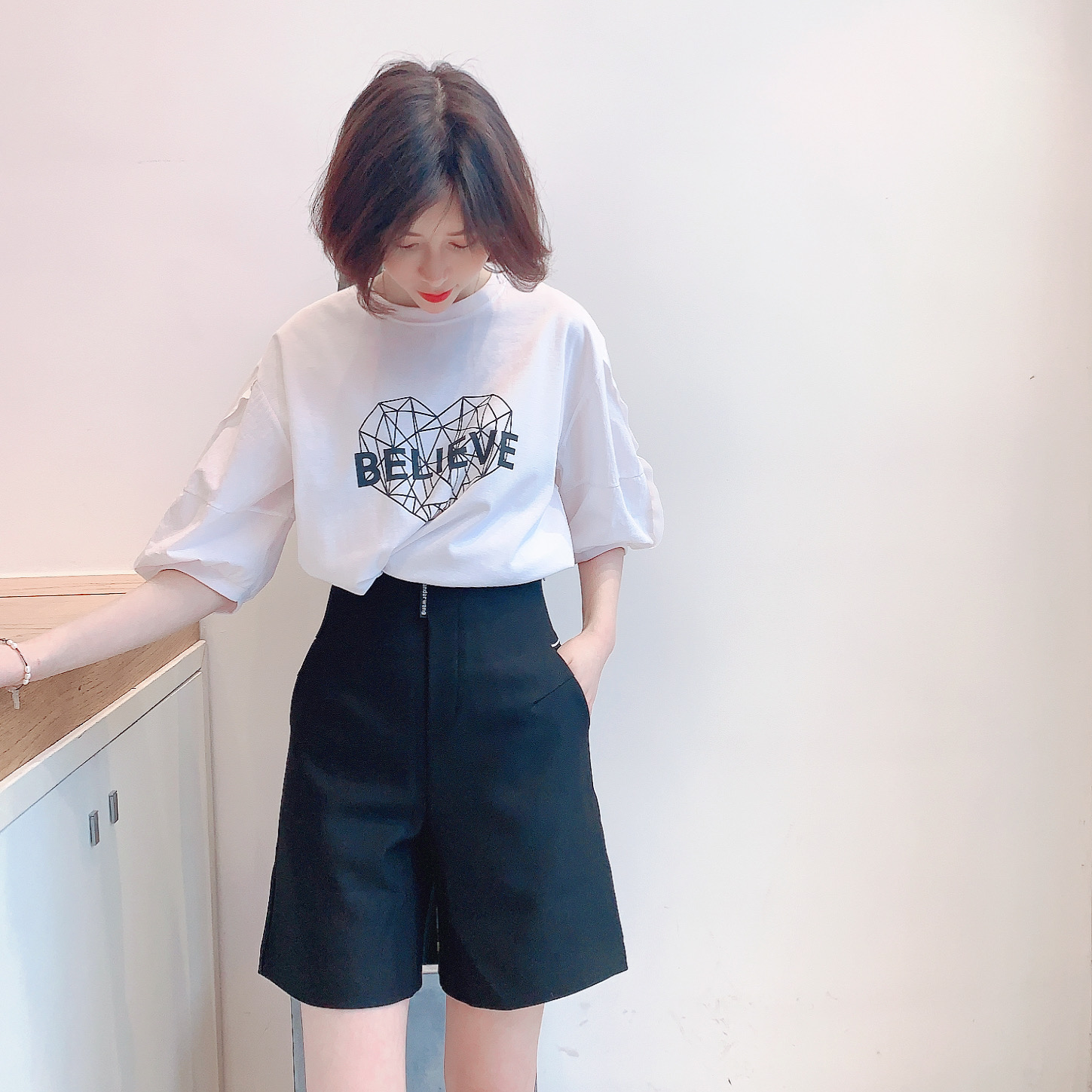 Alexander Wang原单老爹裤