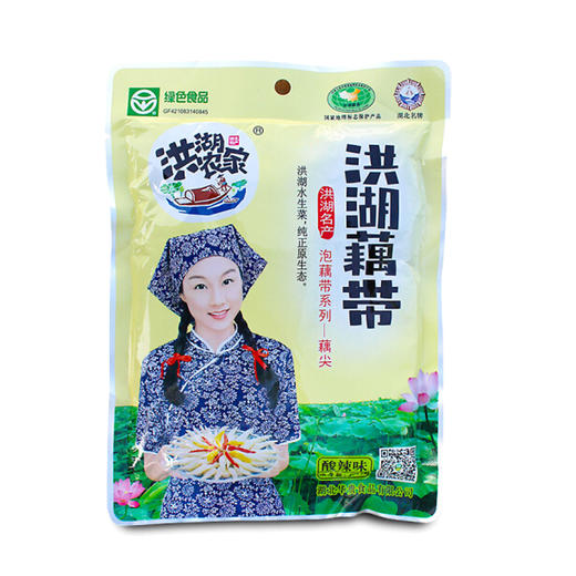 洪湖农家藕带酸辣味下饭菜泡菜湖北特产400g 商品图1