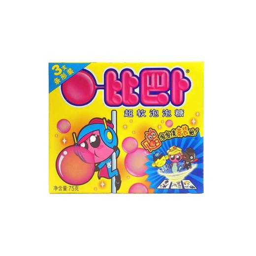 比巴卜超软泡泡糖三支装旋风组合75g 商品图0
