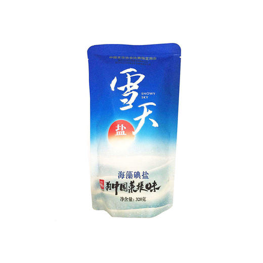 雪天海藻碘盐320g 商品图0
