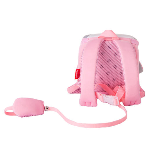 迪士尼（Disney）疯狂动物城儿童书包男女孩 幼儿园书包男女童卡通宝宝防走失双肩背包 粉色兔子朱迪 商品图7