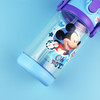 迪士尼塑料杯 双盖两用儿童吸管水杯子Tritan材质运动背带学生夏季直饮水壶520ML米奇蓝 商品缩略图5