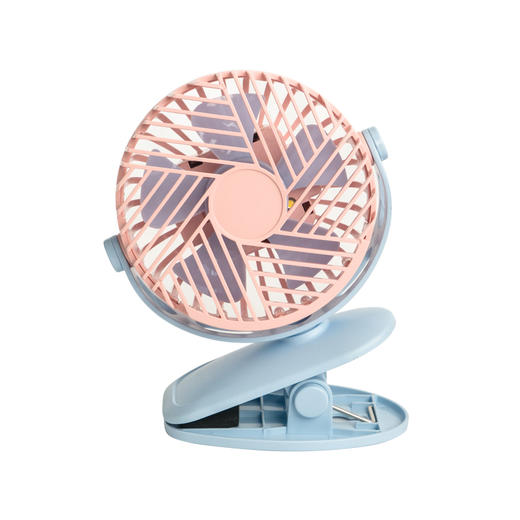 桌面夹式充电小风扇。 商品图0