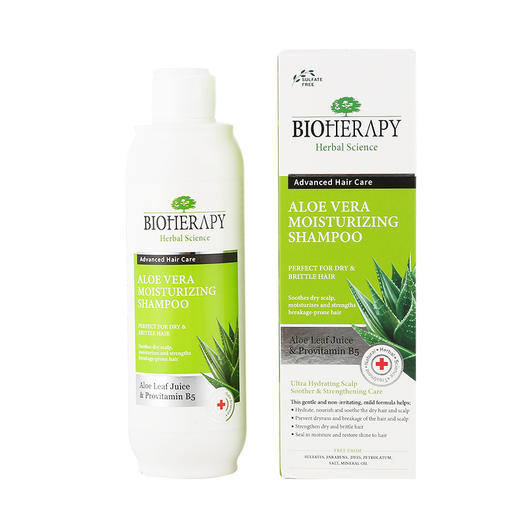 拜洛比芦荟胜肽顺泽柔亮洗发露 易好 商品图0