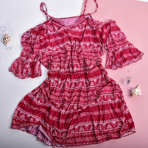 皇家丽美三件套分体泳装女保守小胸显瘦遮肚性感比基尼仙女范Y8171 商品图4