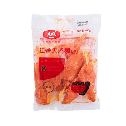 400g1kg可选大成红番天鸡柳小家庭版冷冻嫩鸡柳煎炸鸡柳包装随机发