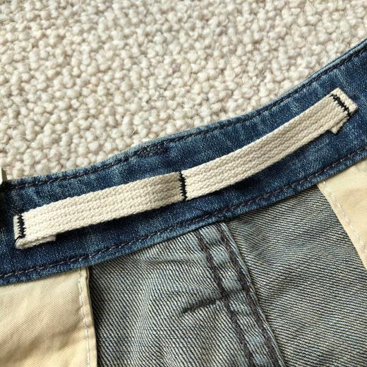 男士273款磨边牛仔短裤 商品图2