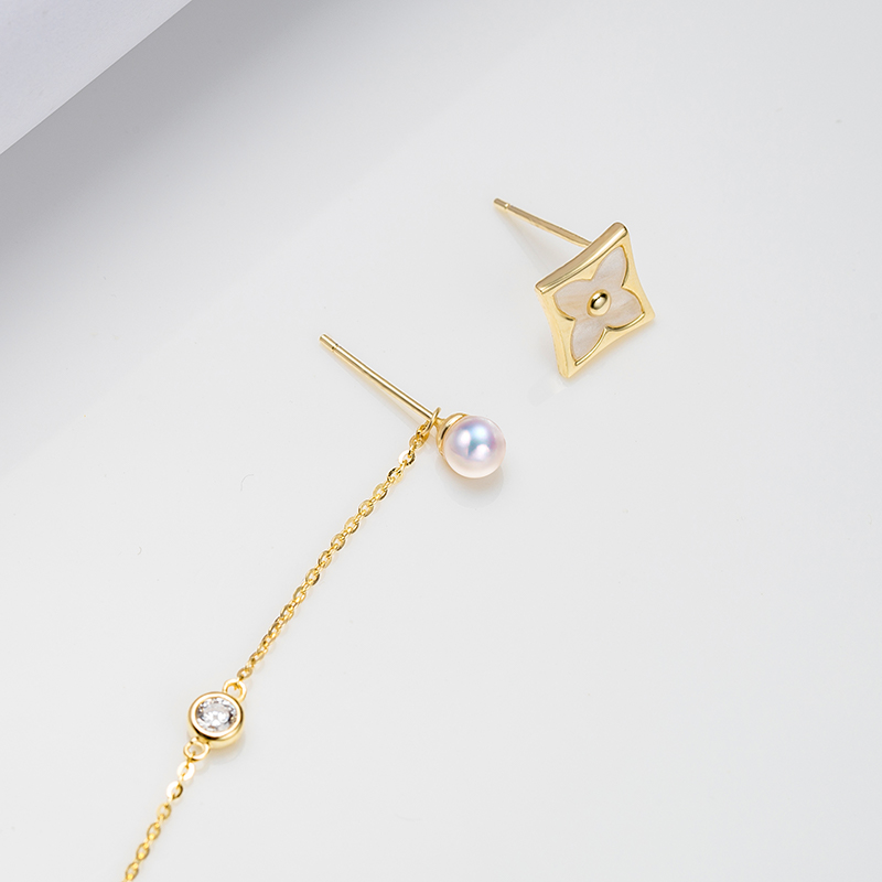 d53奥利维拉珍珠饰品专场hj4耳钉幸运之星请单独拍下