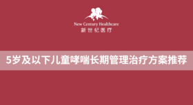 5岁及以下儿童哮喘长期管理治疗方案推荐