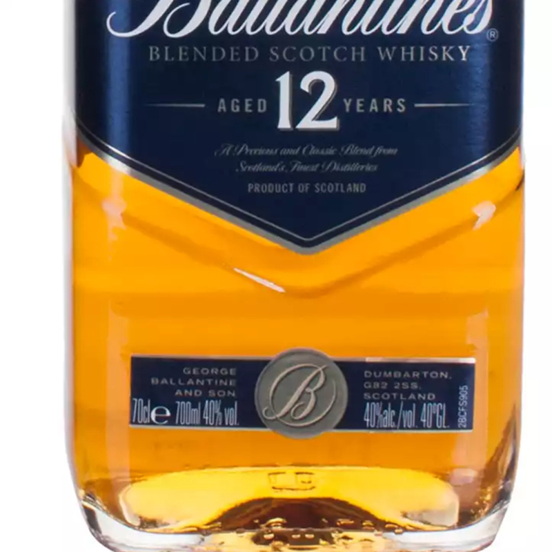 洋酒-百齡壇(ballantines) 12年 蘇格蘭 威士忌 70cl