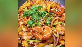 干锅基围虾的做法