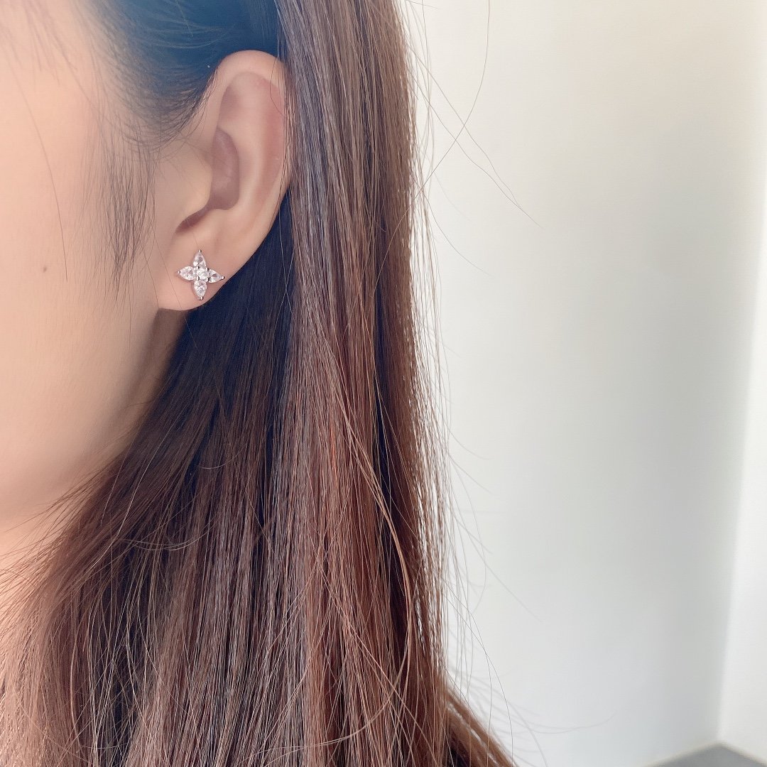 apm白贝母 仙气飘飘的长吊坠耳环 - 美言美课