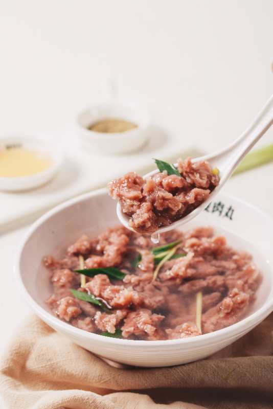 丽水风味瘦肉丸牛肉丸 快手早餐宵夜一碗到位 内含丰富料包