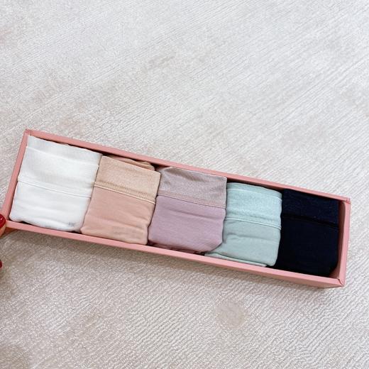 出口马卡龙少女系轻薄中腰内裤（私处纯棉） 商品图0