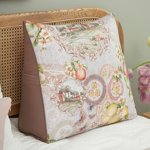 摩洛哥欧式床头三角靠床靠沙发靠背垫大腰靠 商品图1