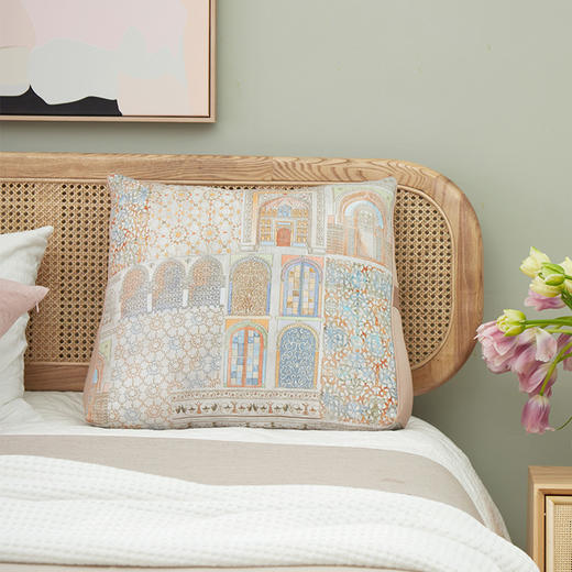 摩洛哥欧式床头三角靠床靠沙发靠背垫大腰靠 商品图3