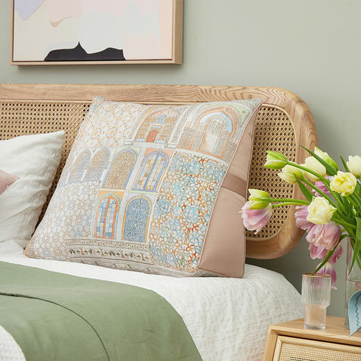 摩洛哥欧式床头三角靠床靠沙发靠背垫大腰靠 商品图2