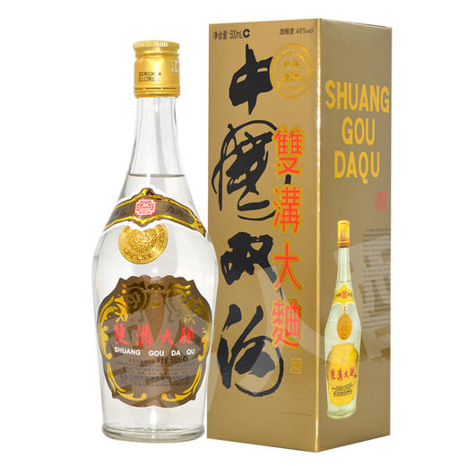 [白酒]双沟大曲老名玻酒46度500ml 商品图0