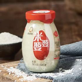 米婆婆醪糟甜香酒酿500克/瓶8瓶/箱