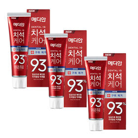 [묶음]메디안 치석케어93% 구취제거120g*3