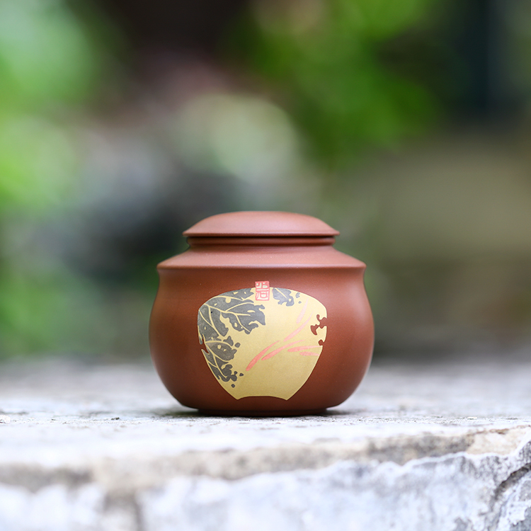 段栗(少石)小茶罐