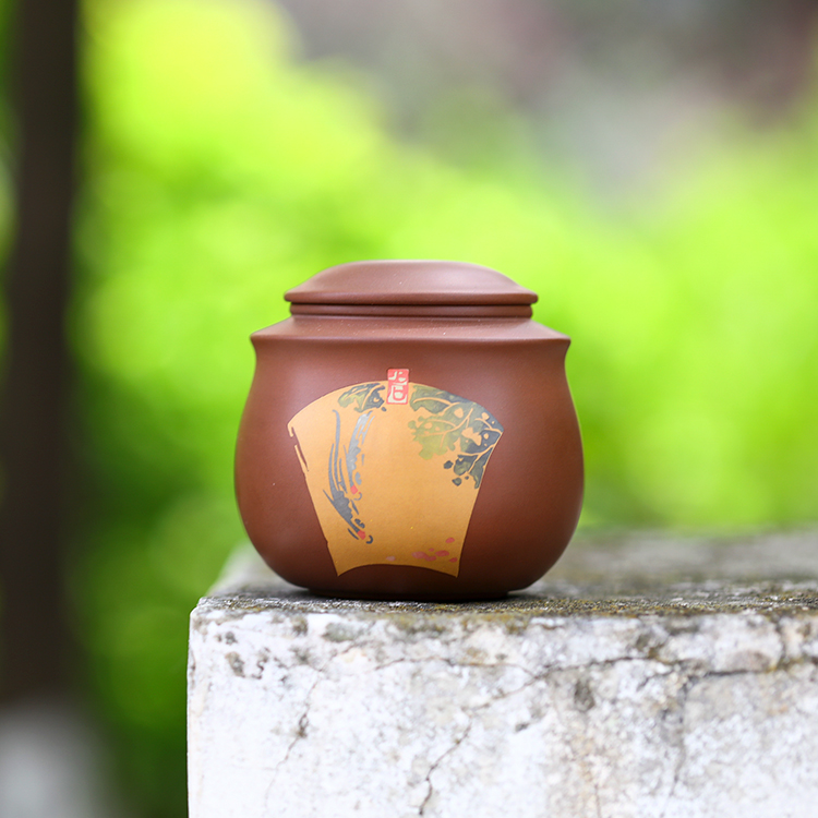 段栗(少石)小茶罐