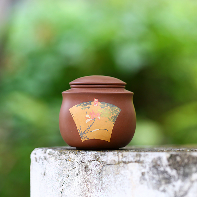 段栗(少石)小茶罐