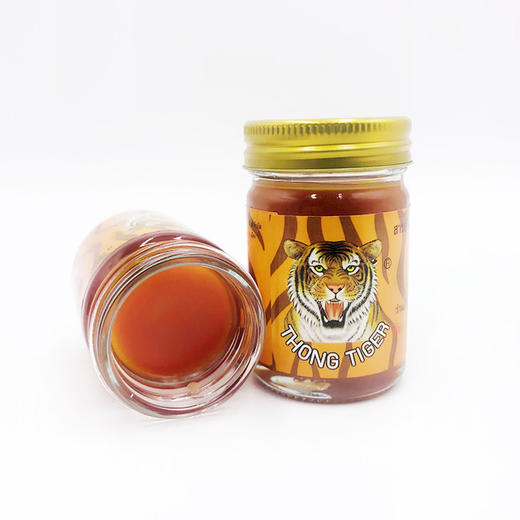 【每日必抢】泰国thong tiger虎牌老虎膏金虎膏 舒筋活络50克/瓶