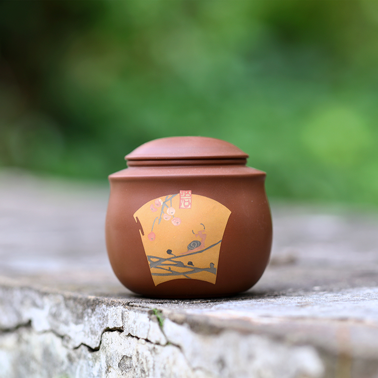 段栗(少石)小茶罐