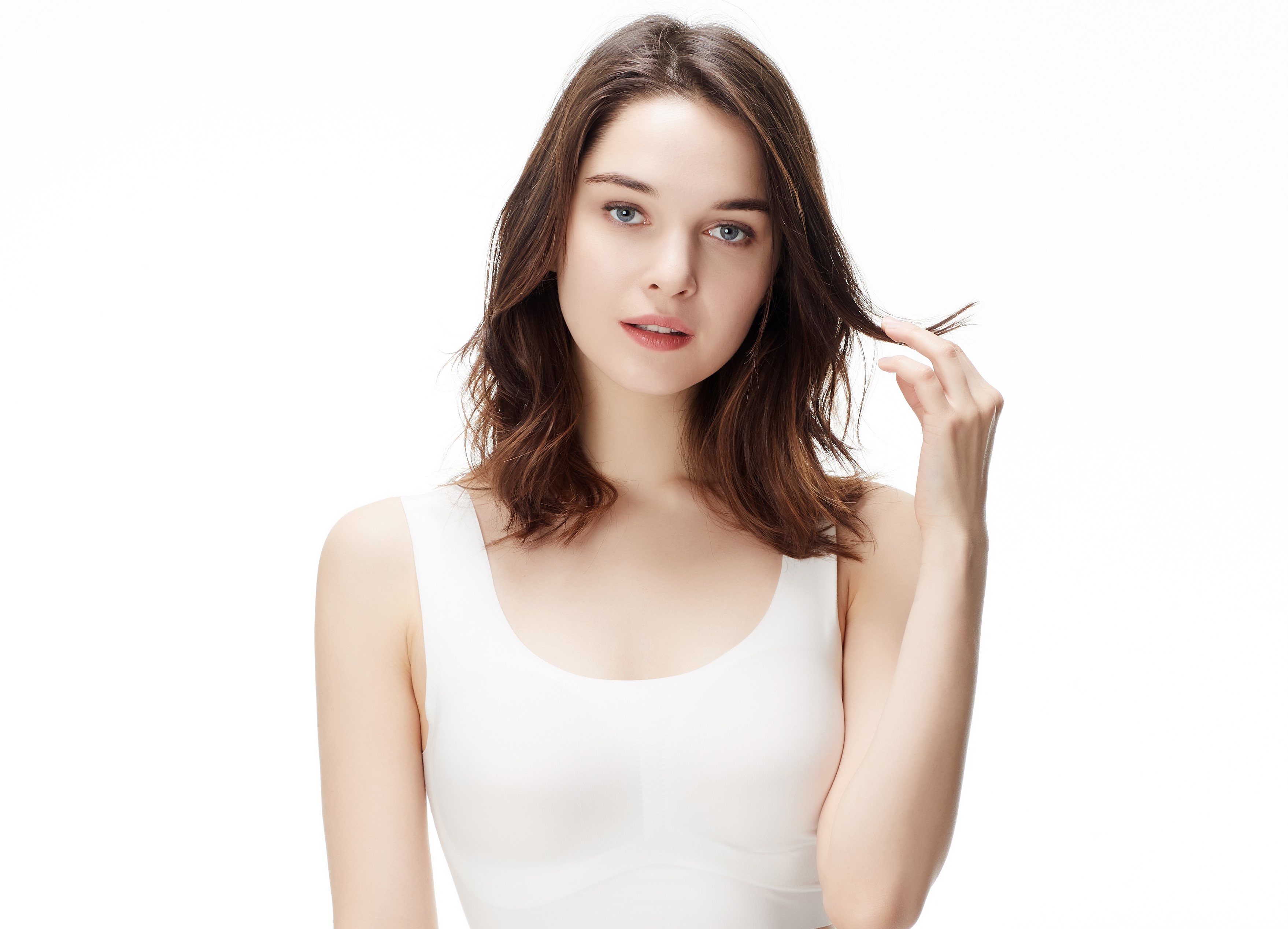 哺乳期不可穿jippomirai十方未来一片式无痕内衣女舒适睡眠文胸罩通勤